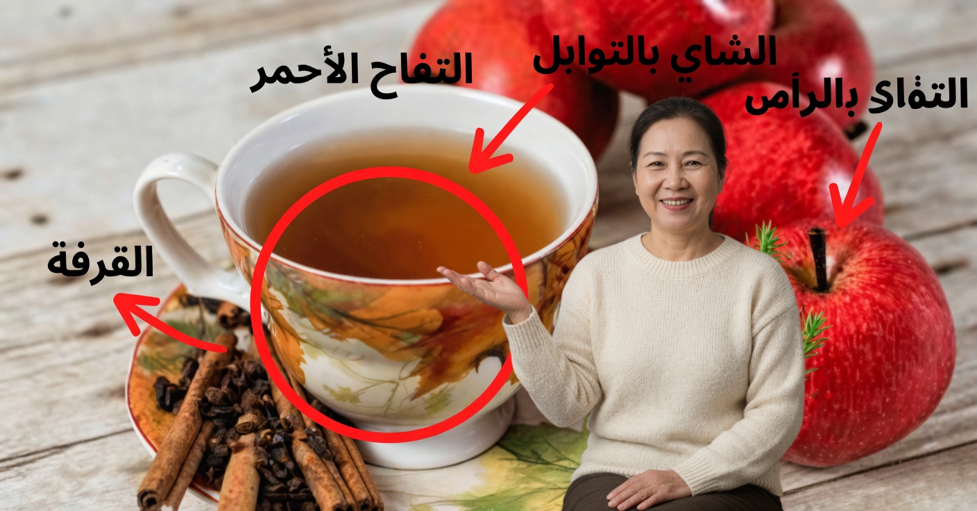 تفاح مغلي مع إكليل الجبل: فوائد لصحتك