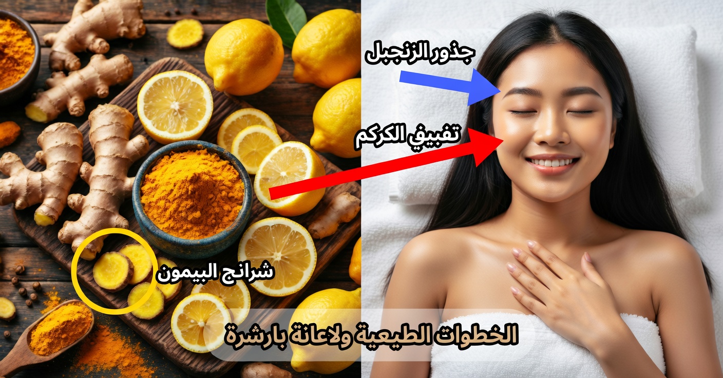 الكركم والزنجبيل والليمون: تونِك للحيوية الذكورية