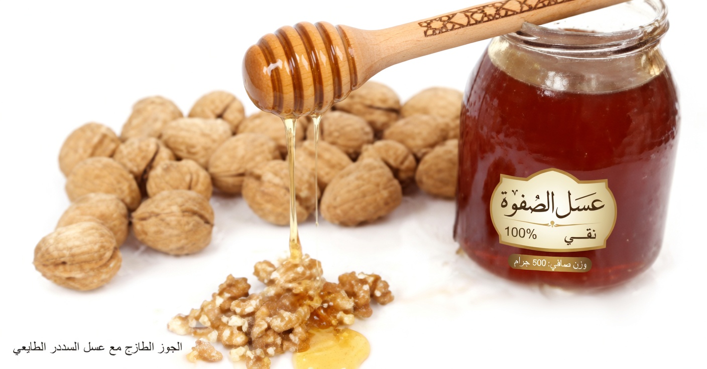 علاج طبيعي بالعسل والجوز لصحة الغدة الدرقية