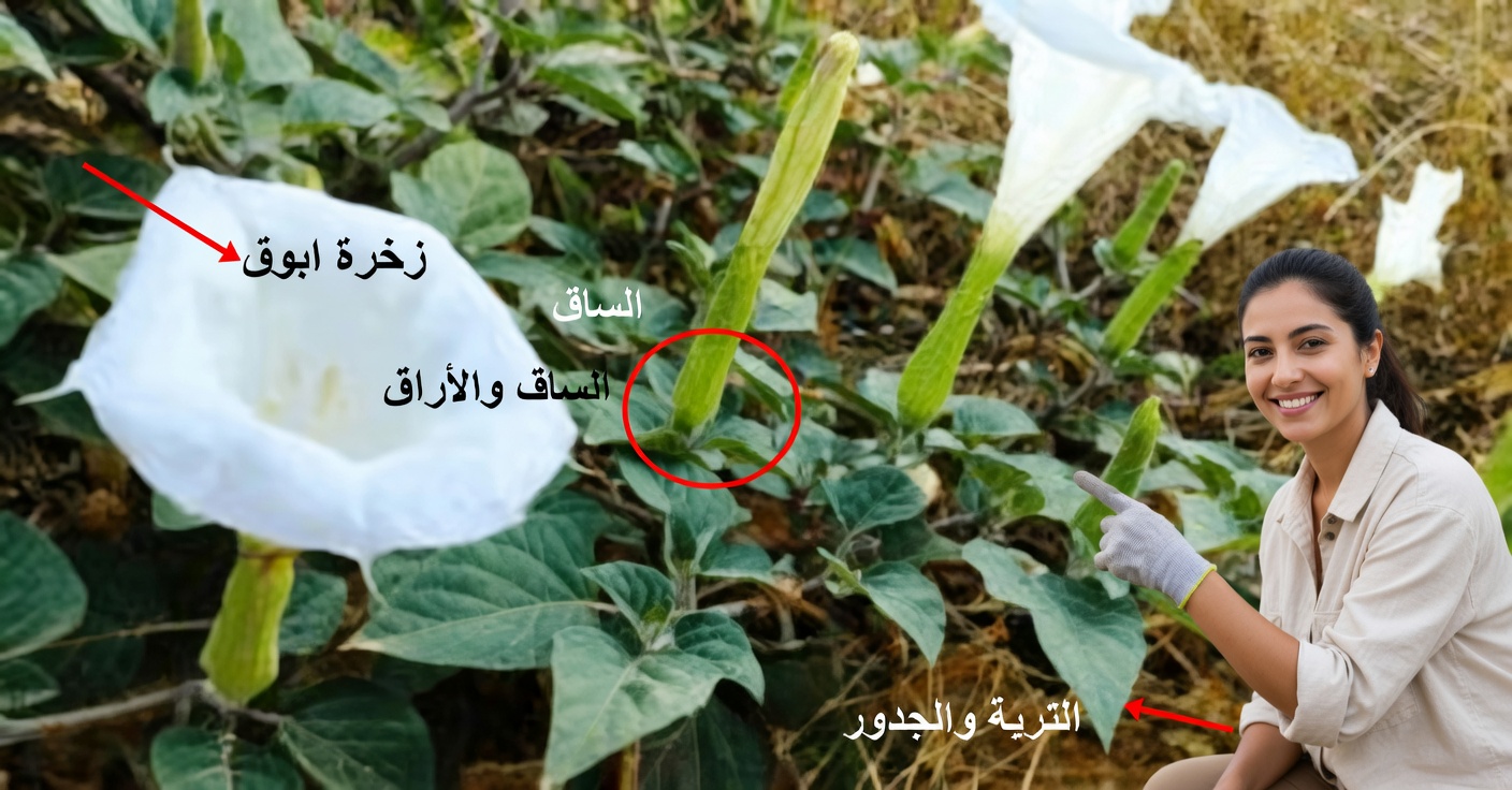 نبات الداتورا أو زهرة البوق: 10 أسباب لعدم زراعته في حديقتك