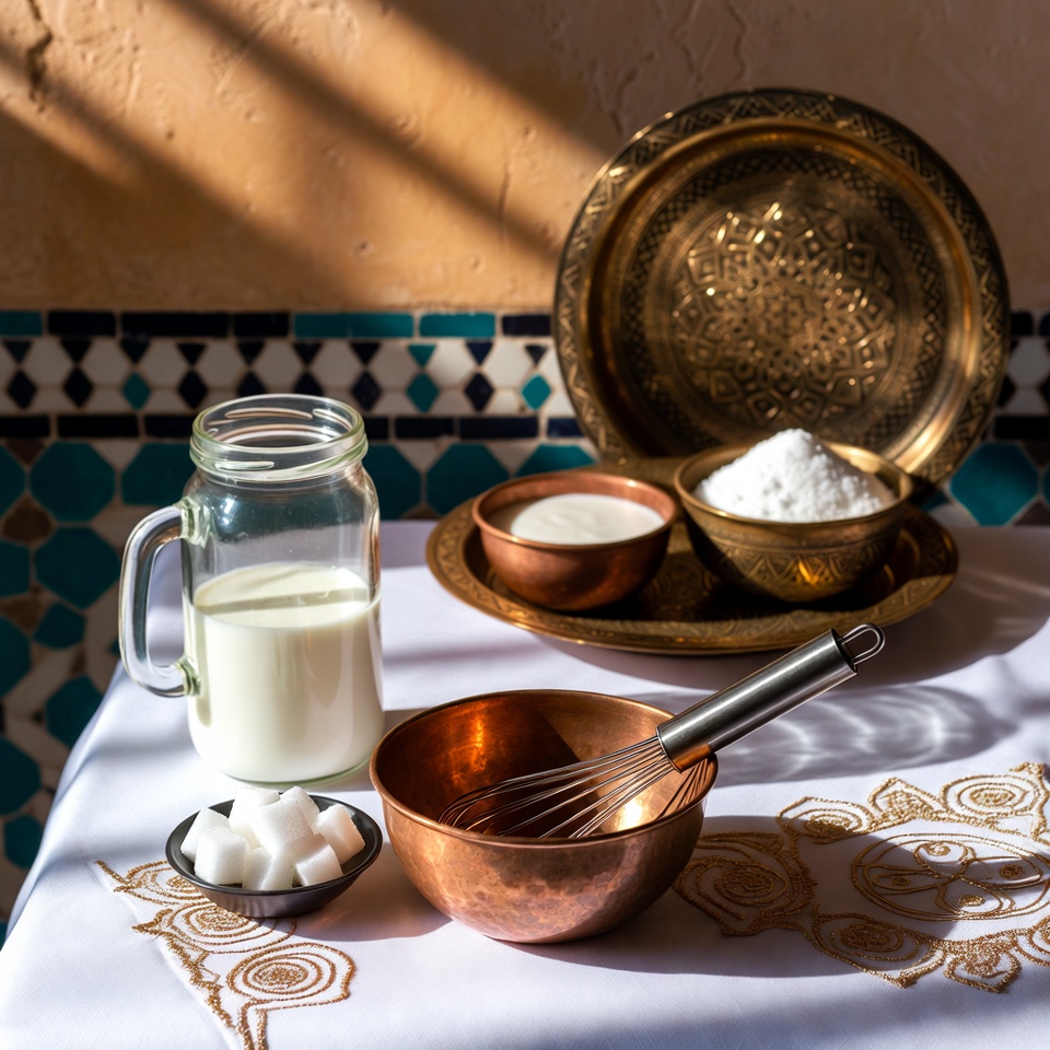 طريقة عمل الكريمة المخفوقة المنزلية بالحليب