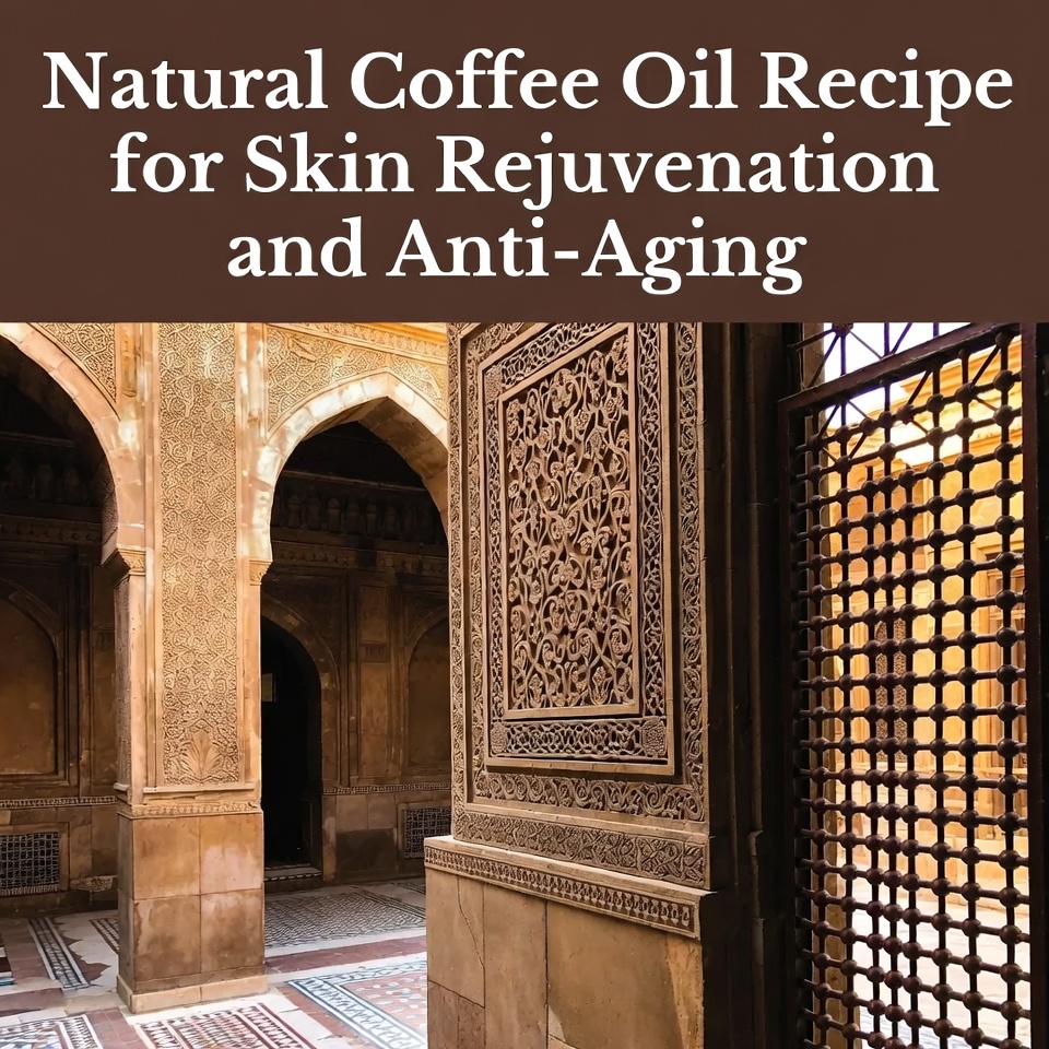 وصفة زيت القهوة الطبيعي لتجديد البشرة ومكافحة الشيخوخة