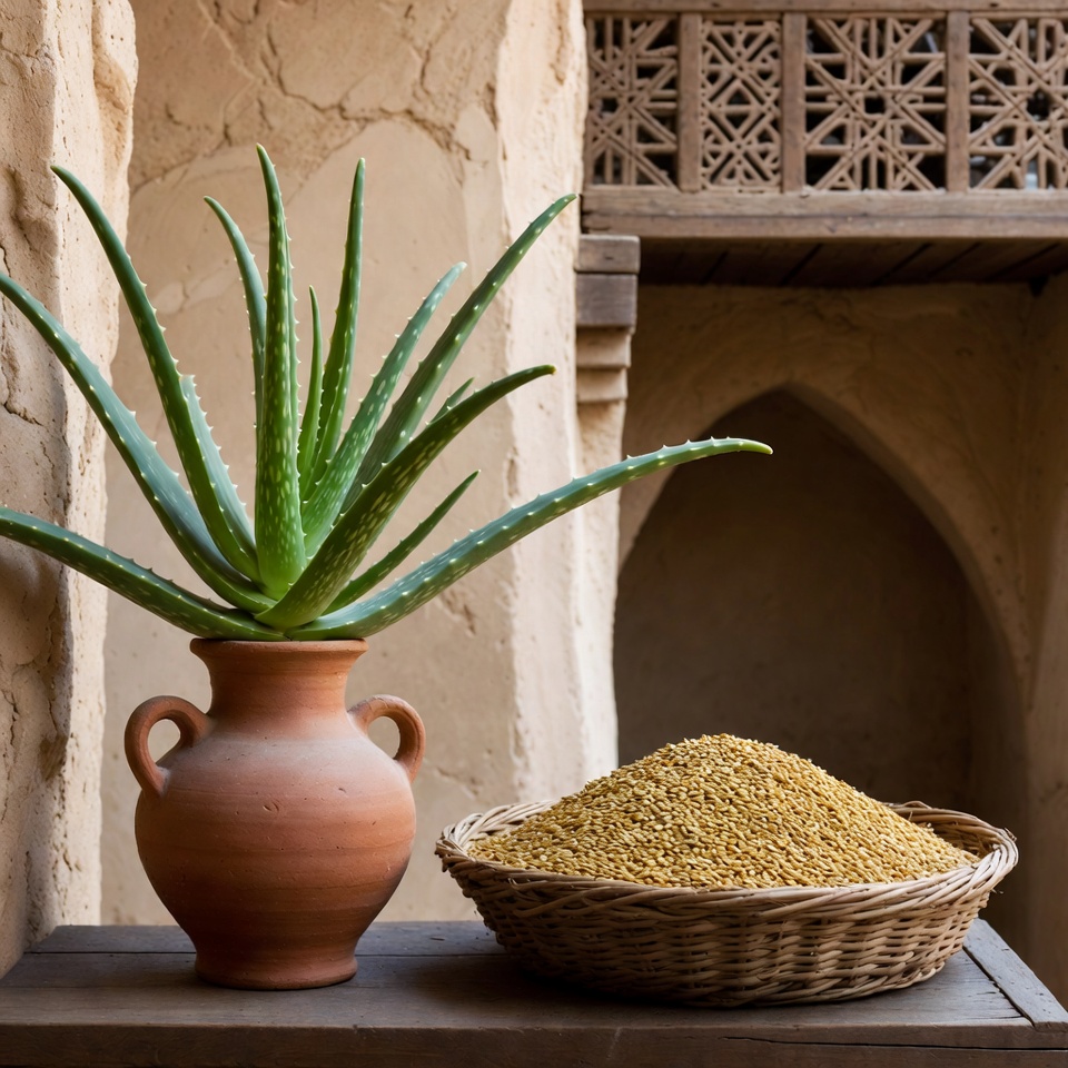 الألوفيرا وبذور الكتان لبشرة شابة: بديل طبيعي للبوتوكس في المنزل