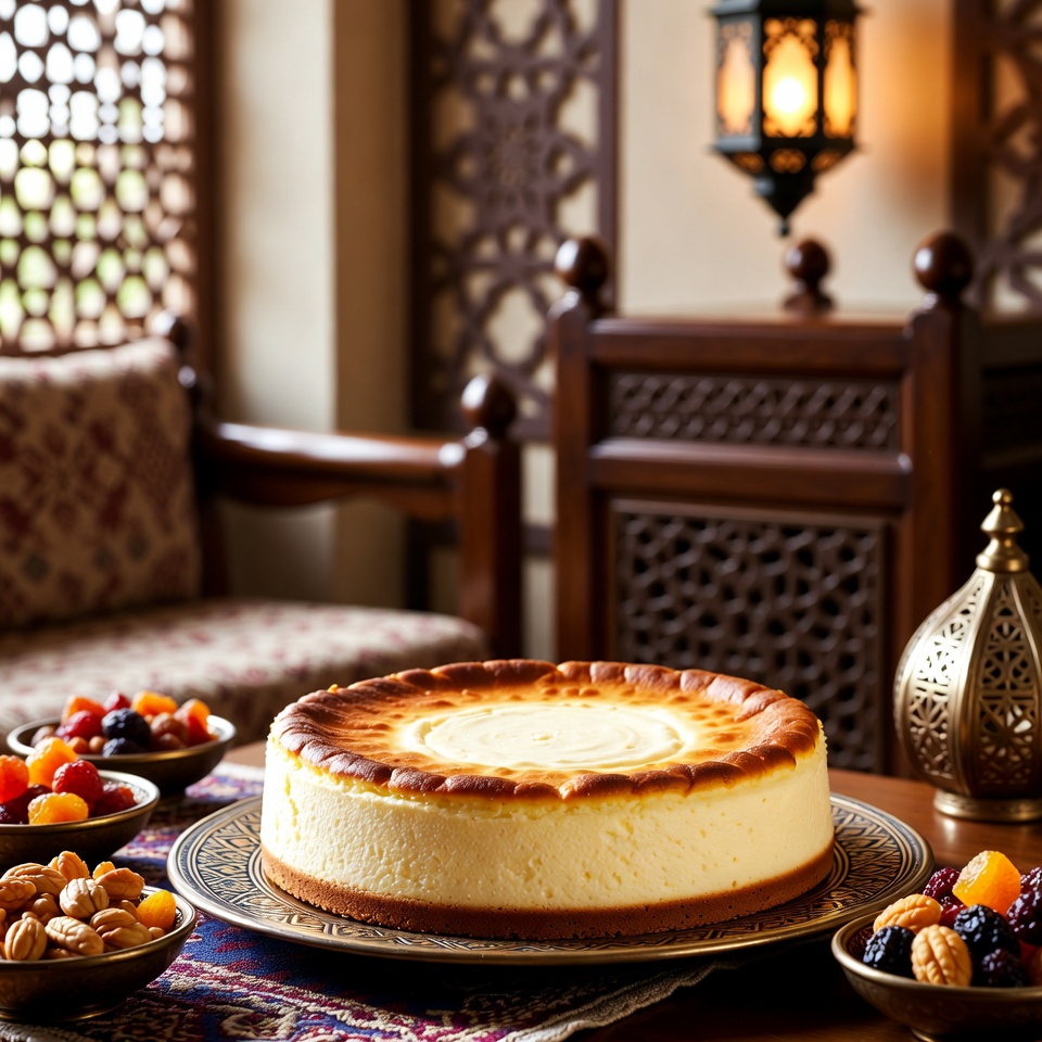 كعكة الجبن الكريمي التقليدية
