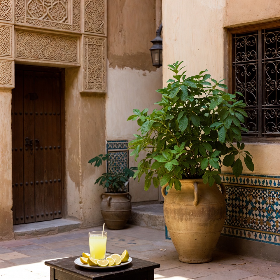 شراب الليمون وصبّار النوبال