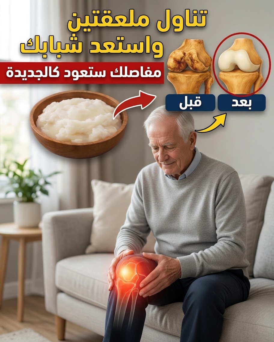 لماذا يستيقظ الكثير من الأشخاص فوق سن الخمسين وهم يعانون من ألم وتيبّس في الركبتين – ومكوّن بسيط من المطبخ يمكن أن يساعد في راحة المفاصل
