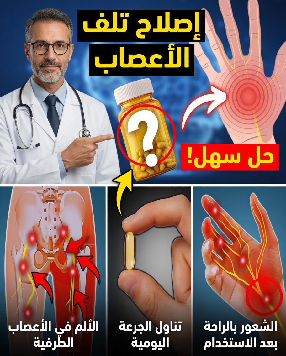 الوخز والخدر؟ اكتشف الفيتامينات الأساسية التي تساعد على إصلاح الأعصاب طبيعيًا