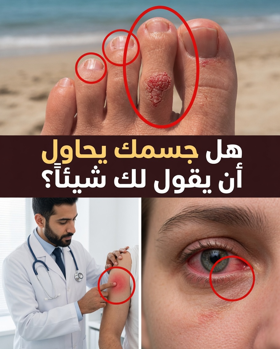 هل أصابع قدميك باردة دائمًا أم أن تلك القروح الصغيرة في الفم لا تتوقف عن العودة؟ 8 علامات على أن جسمك يحاول تنبيهك