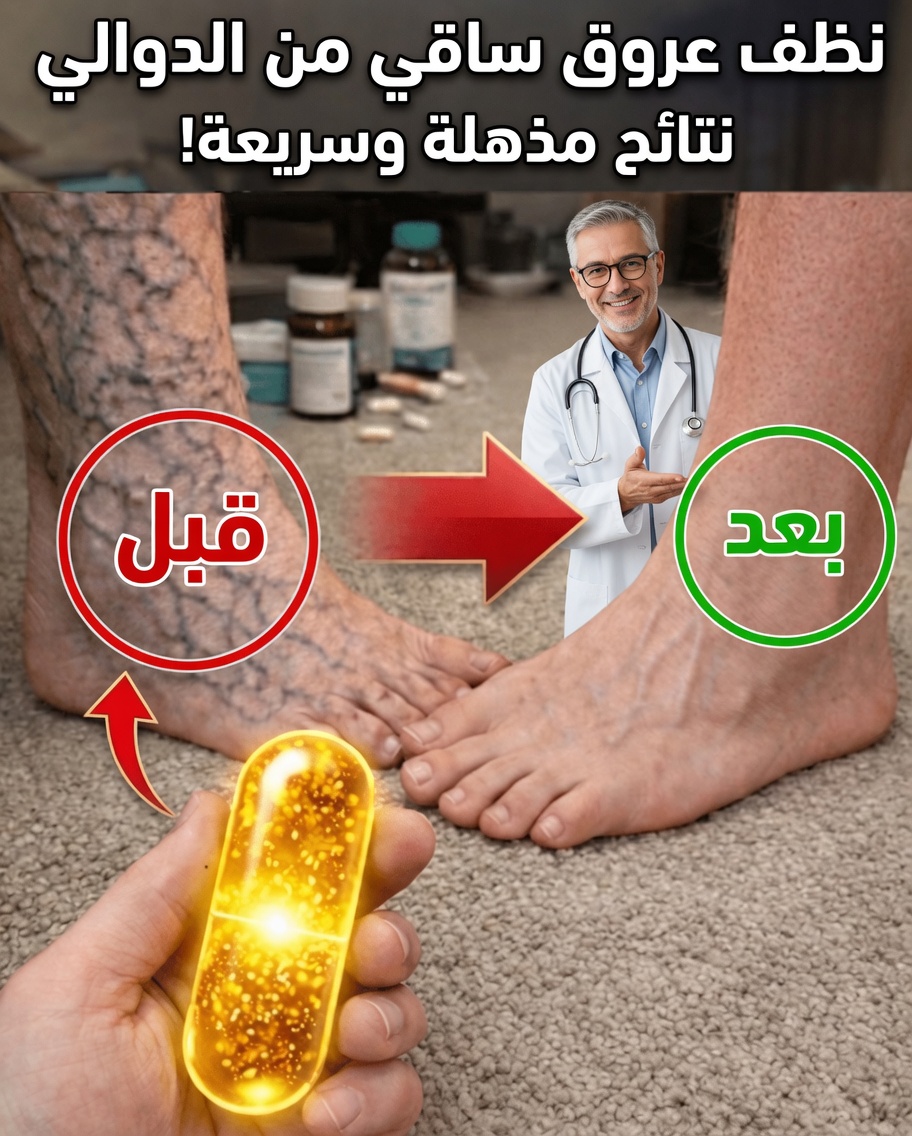 كبار السن، ستتفاجأون بما يمكن أن يفعله هذا الفيتامين لتحسين الدورة الدموية في الساقين!