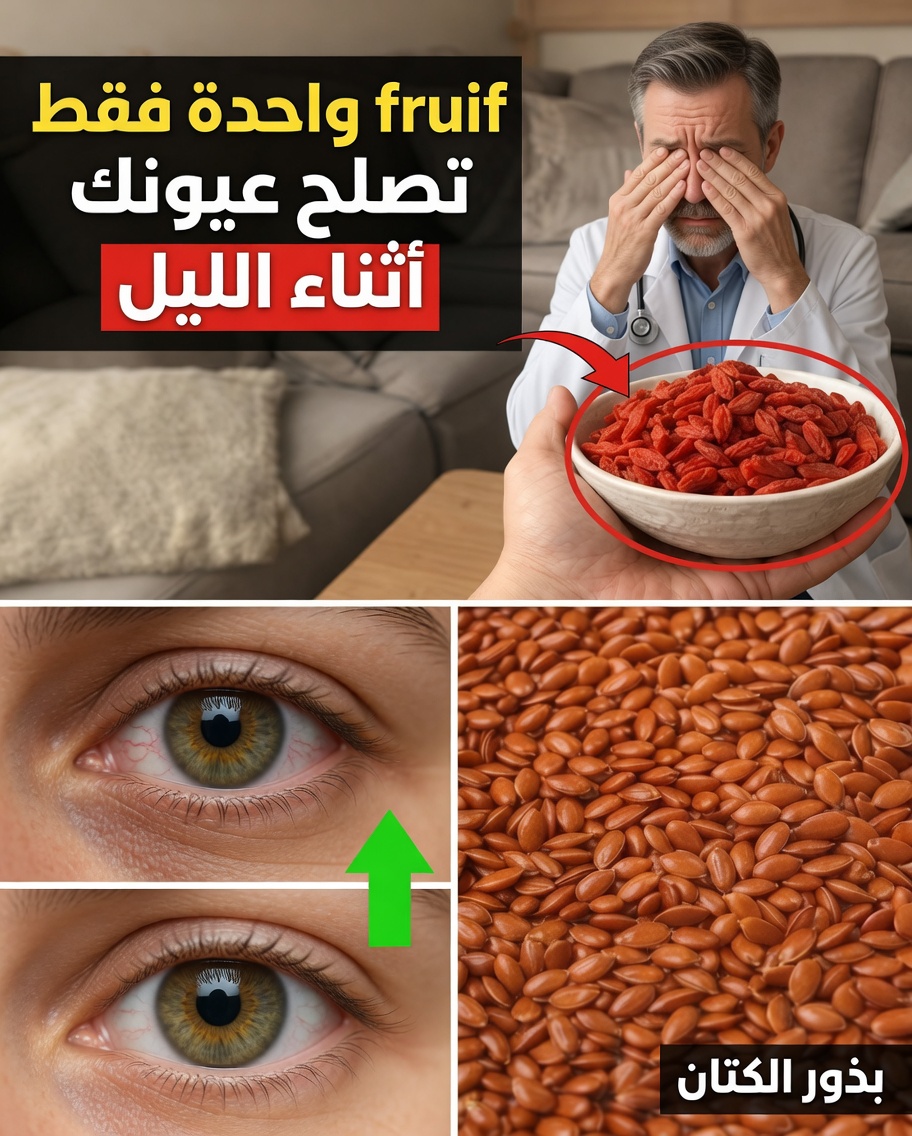 الفاكهة رقم 1 التي يجب أن يتناولها كبار السن قبل النوم لعيون أكثر وضوحًا وصحة — ولماذا يخطئ معظم الناس تمامًا
