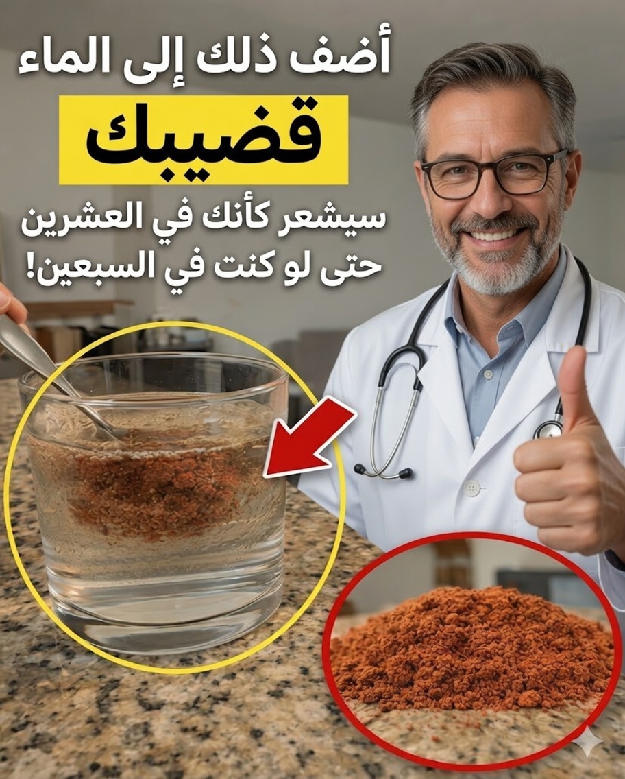 لا تشرب ماءً نقيًا بعد سن الخمسين! أضف هذا المعدن لتحسين الدورة الدموية