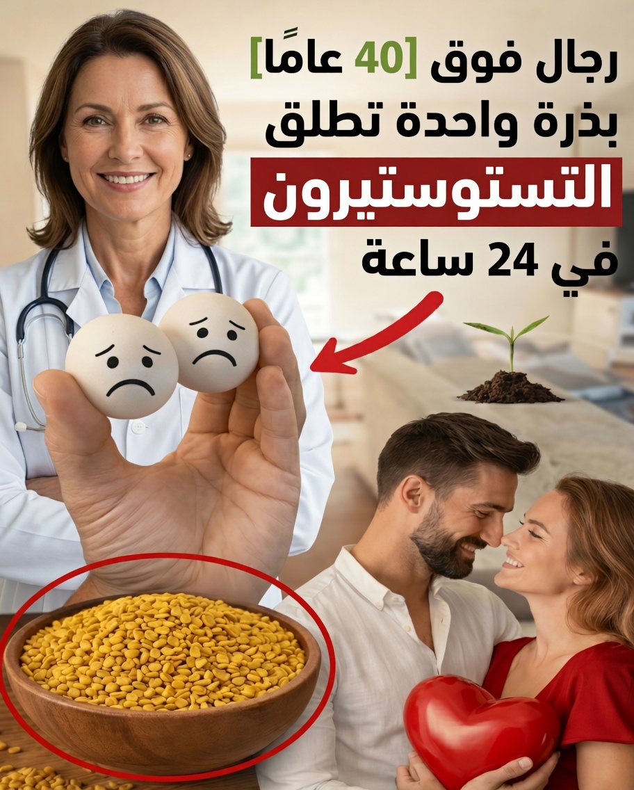 الرجال فوق سن الأربعين: هذه البذرة القوية قد تساعد في دعم مستويات التستوستيرون والحيوية لديك