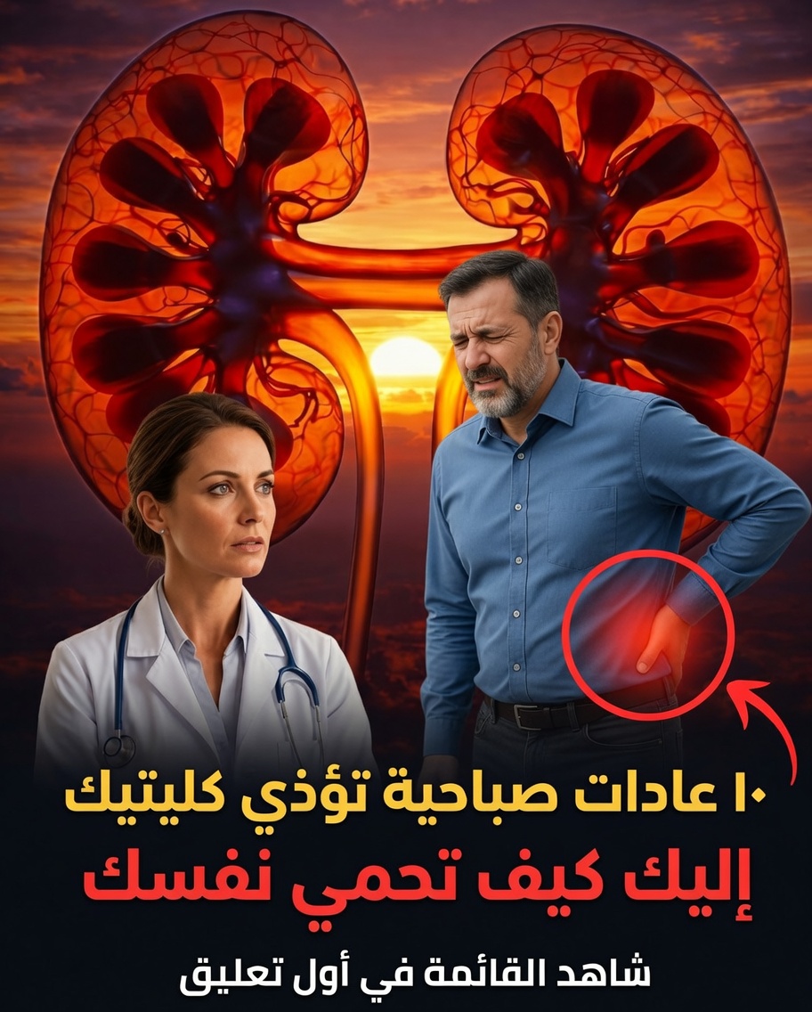 10 عادات صباحية قد تؤثر على صحة كليتيك: ما الذي تقترحه العلوم
