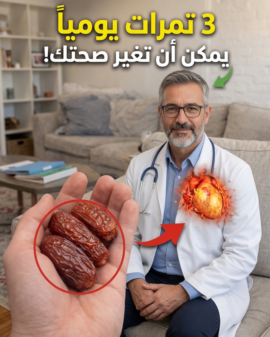 إحدى أكثر الفواكه صحةً في العالم: اكتشف فوائد تناول 3 تمرات فقط يوميًا