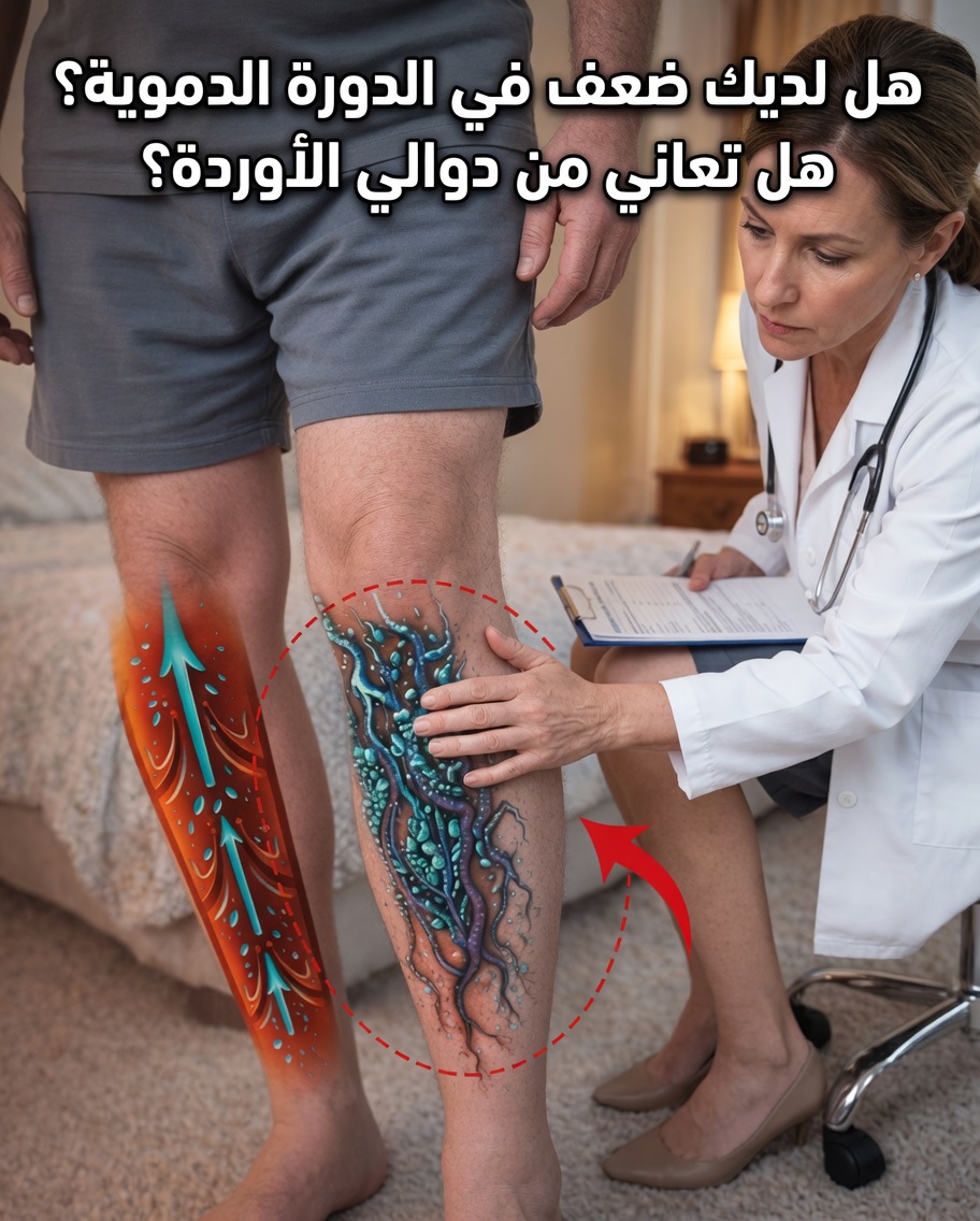 إذا كنت تعاني من ضعف الدورة الدموية أو برودة القدمين أو الدوالي، فجرب هذه العادات الست البسيطة لتحسين تدفق الدم