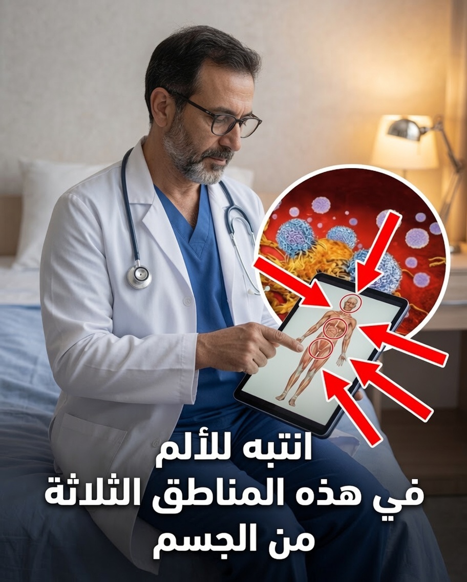 انتباه: الألم في هذه المناطق الثلاث من الجسم قد يحاول أن يخبرك بشيء مهم – لا تتجاهله
