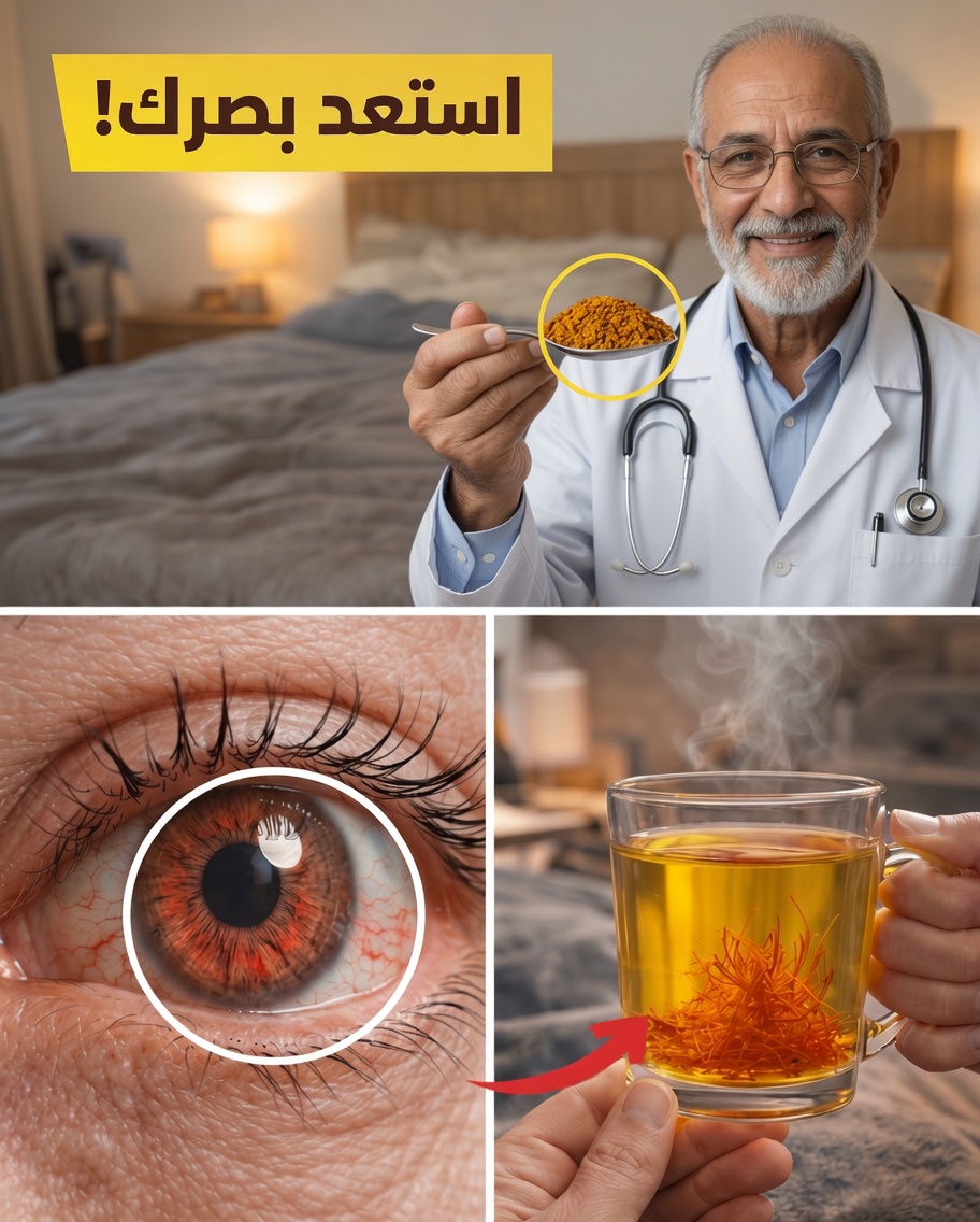 الزعفران لكبار السن: هل يمكن لطقس ليلي بسيط أن يدعم صحة عينيك بشكل طبيعي؟