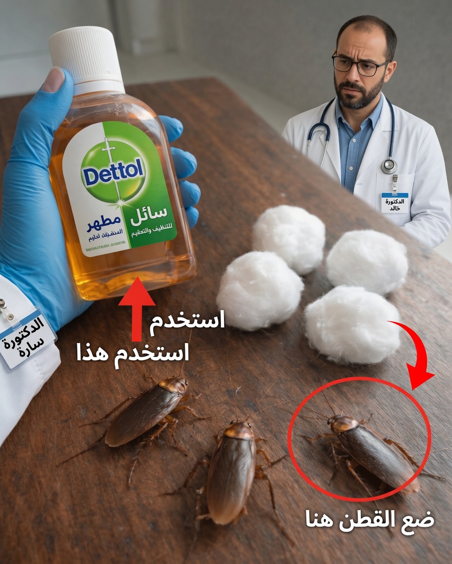 السحر الطبيعي: كيف تتخلص من الصراصير والسحالي في دقائق باستخدام حلول منزلية