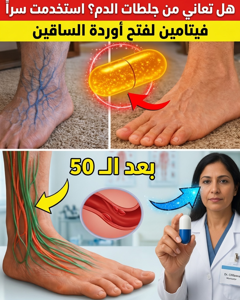 هذا الفيتامين قد يساعد في تقليل خطر الجلطات في الساقين – كبار السن، هذا لكم