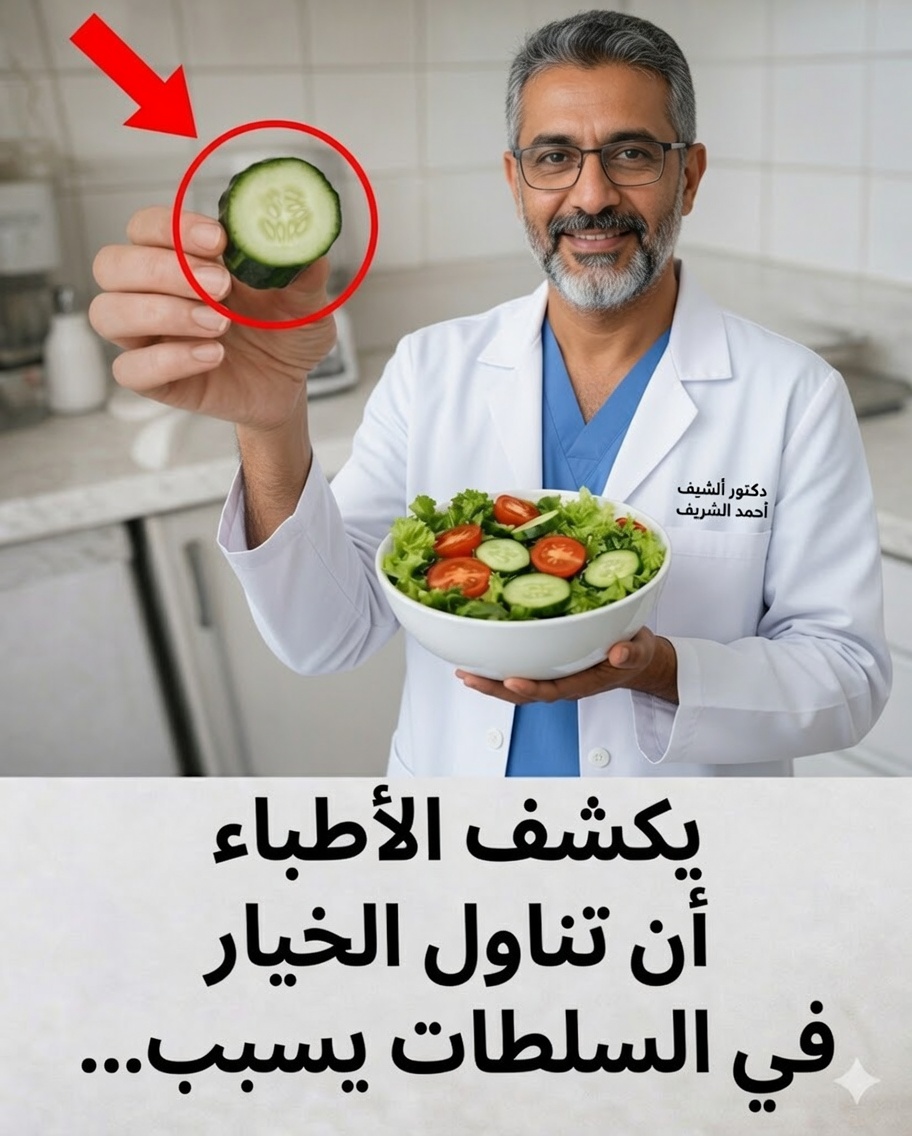 أطباء يكشفون ما يحدث لجسمك عندما تأكل الخيار في السلطة كل يوم