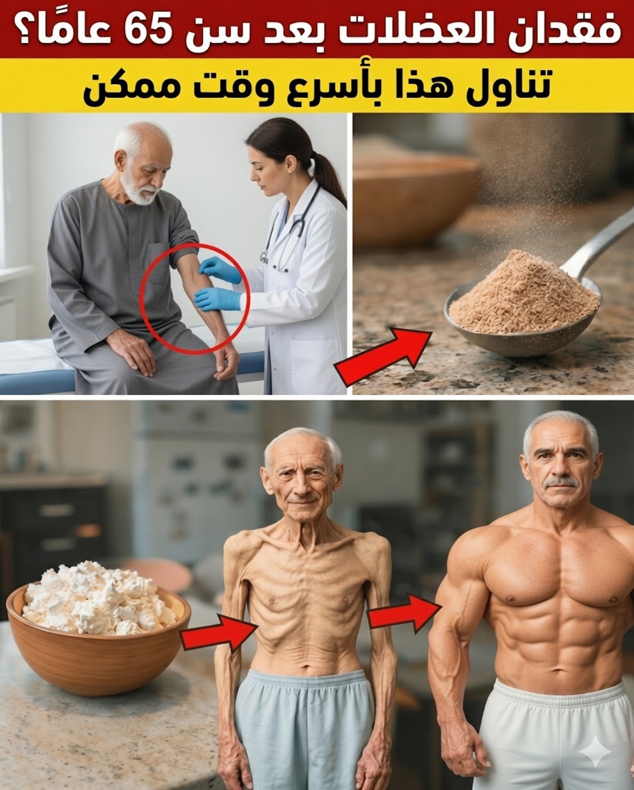 كبار السن، احموا عضلاتكم بهذا الطعام الوحيد!