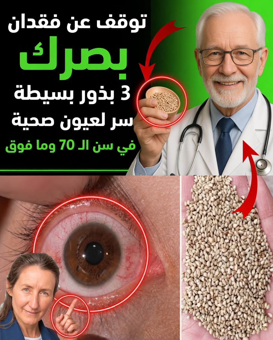 احمِ عينيك طبيعيًا: 3 بذور قوية وفاكهة واحدة يجب أن يعرفها كل مُسن