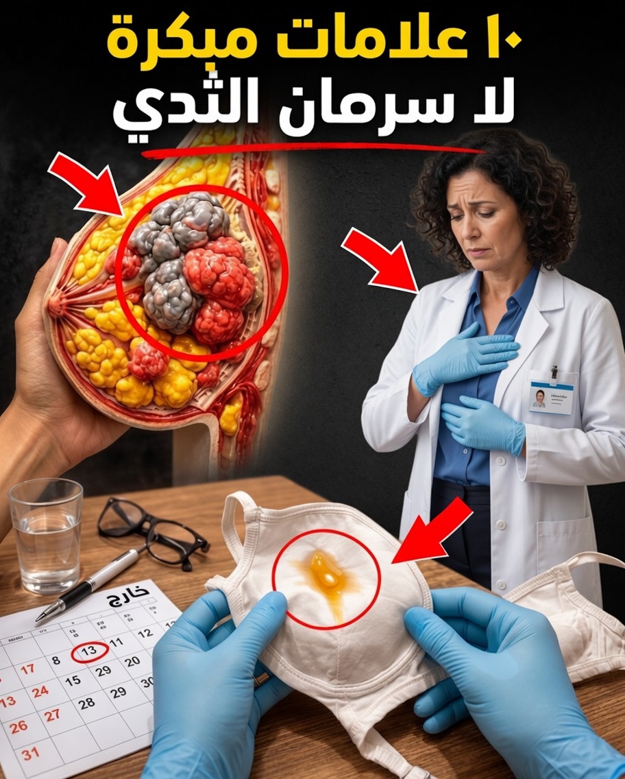 10 علامات تحذيرية وأعراض لسرطان الثدي لا ينبغي لك تجاهلها أبدًا — هذه المعرفة قد تنقذ حياتك