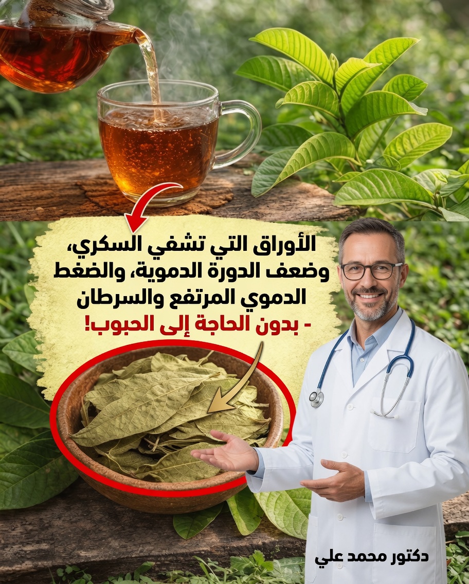 اكتشف الطريقة الطبيعية لدعم تحسين الدورة الدموية، وتحقيق توازن ضغط الدم، وتعزيز الرفاهية باستخدام أوراق الجوافة