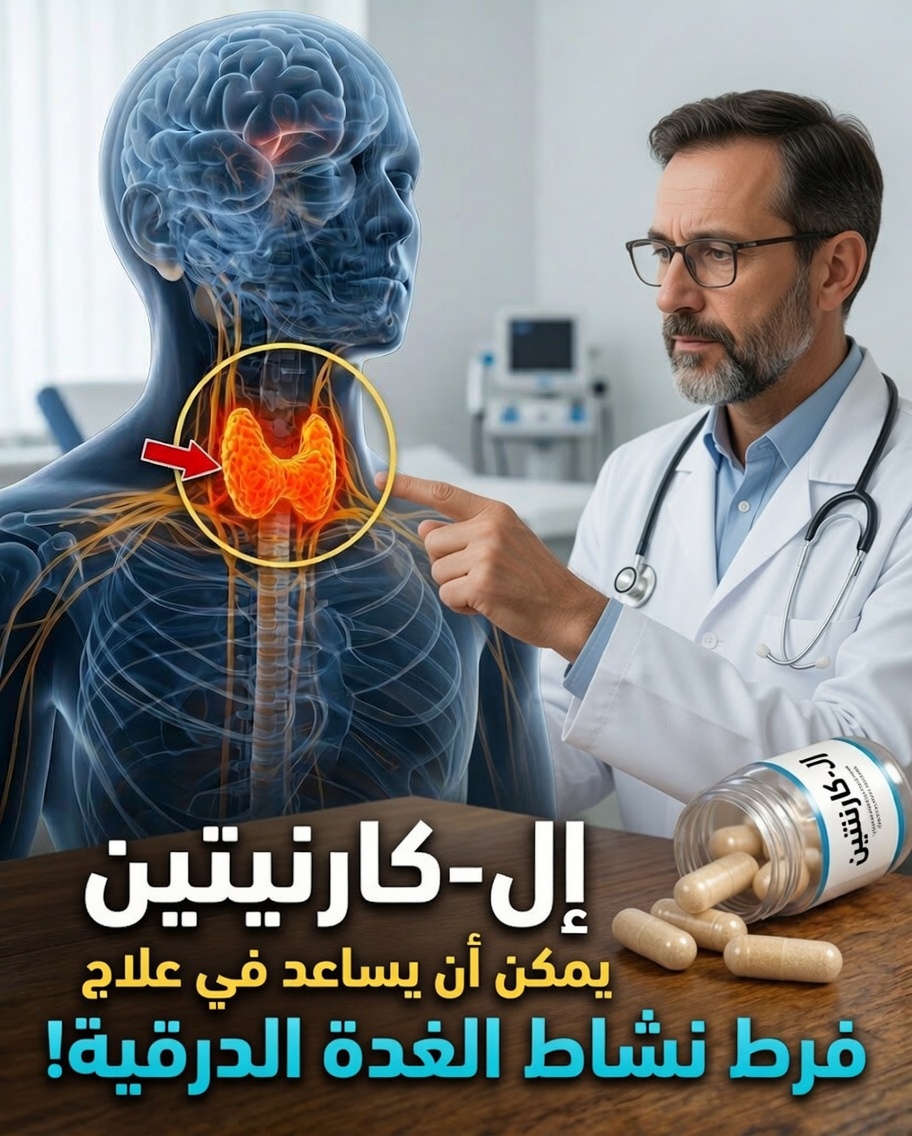 هل يمكن أن تساعد إل-كارنيتين في تخفيف الانزعاجات الشائعة عندما تكون الغدة الدرقية مفرطة النشاط؟