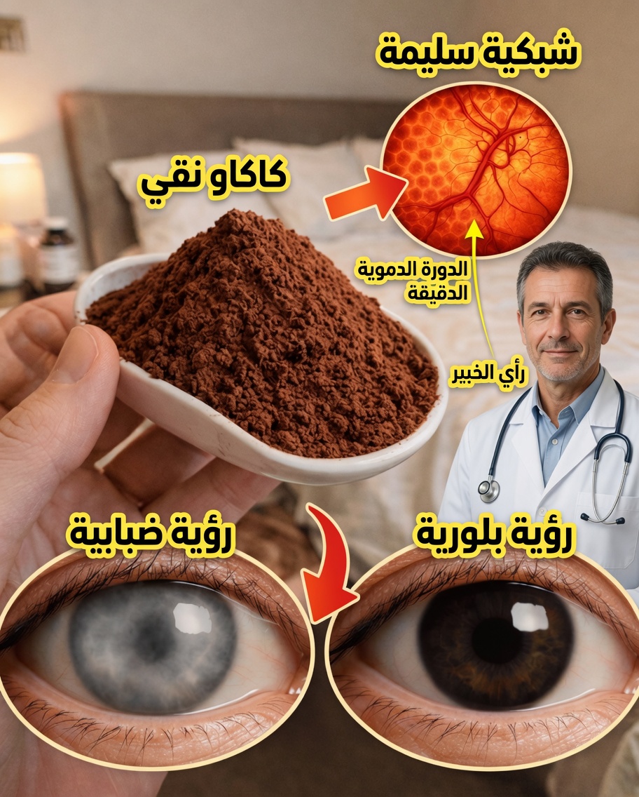 أقدم طبيب في اليابان يكشف: تناول هذه الملعقة البسيطة قبل النوم لدعم عينيك بشكل طبيعي أثناء نومك