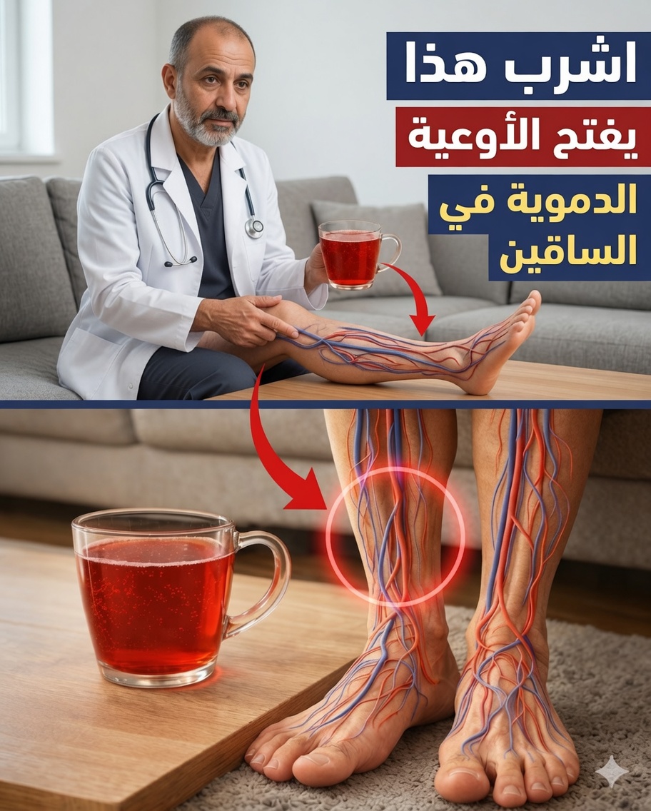 أكثر من 60؟ اشرب هذا لتحسين الدورة الدموية في الساقين بسرعة