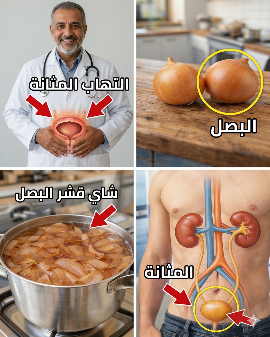 ماء قشر البصل: علاج طبيعي لدعم صحة البروستاتا والمثانة والكلى
