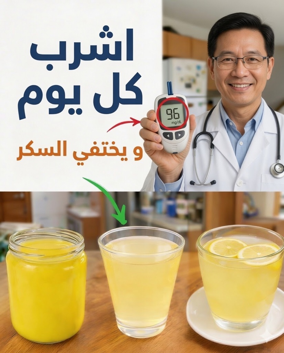 اشرب هذا كل يوم وسيختفي السكر! المشروب الذي يساعد على موازنة مستوى الجلوكوز طبيعيًا