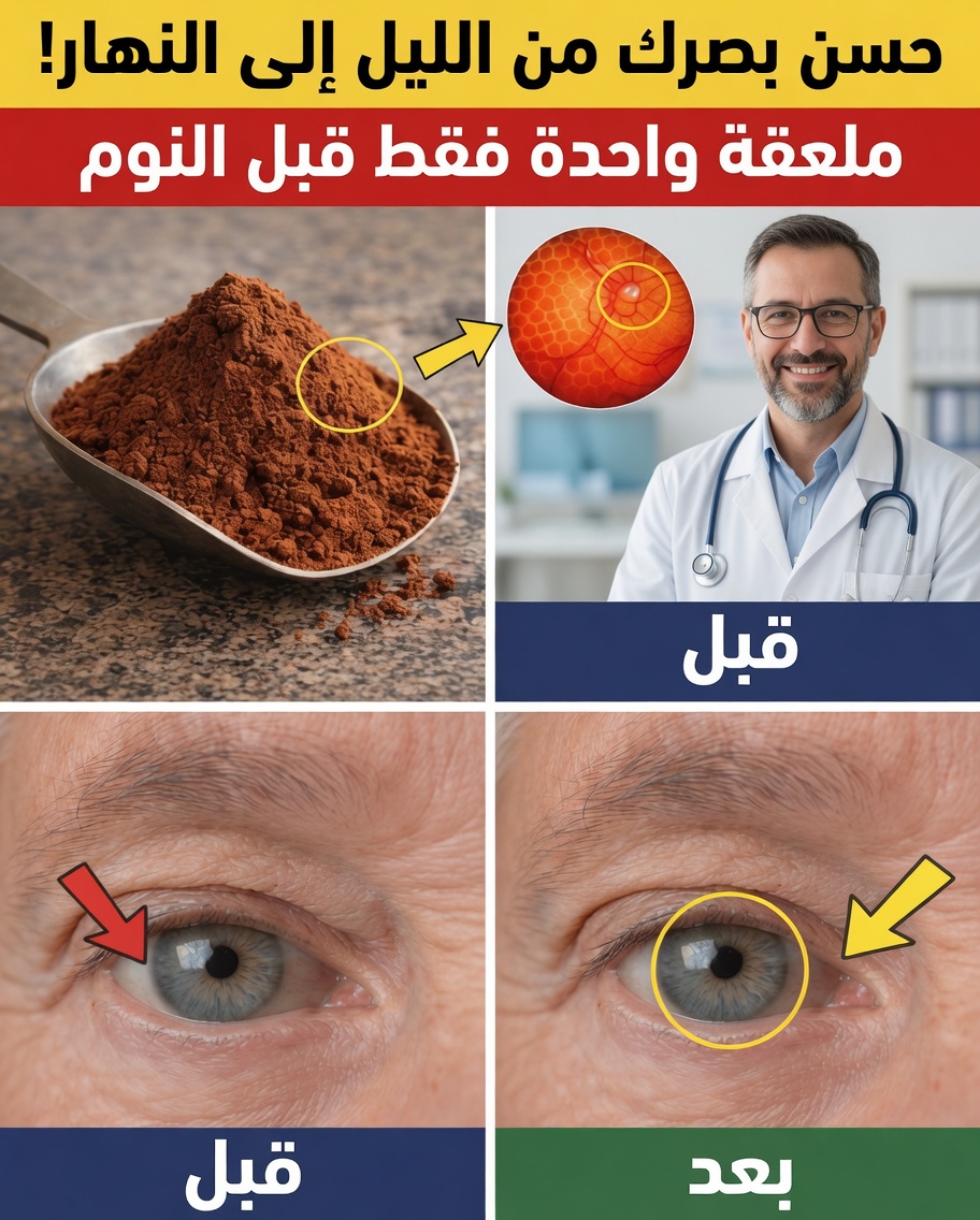 أكبر طبيب في اليابان يكشف: تناول هذا قبل النوم لدعم عينيك ورؤيتك بشكل طبيعي أثناء النوم