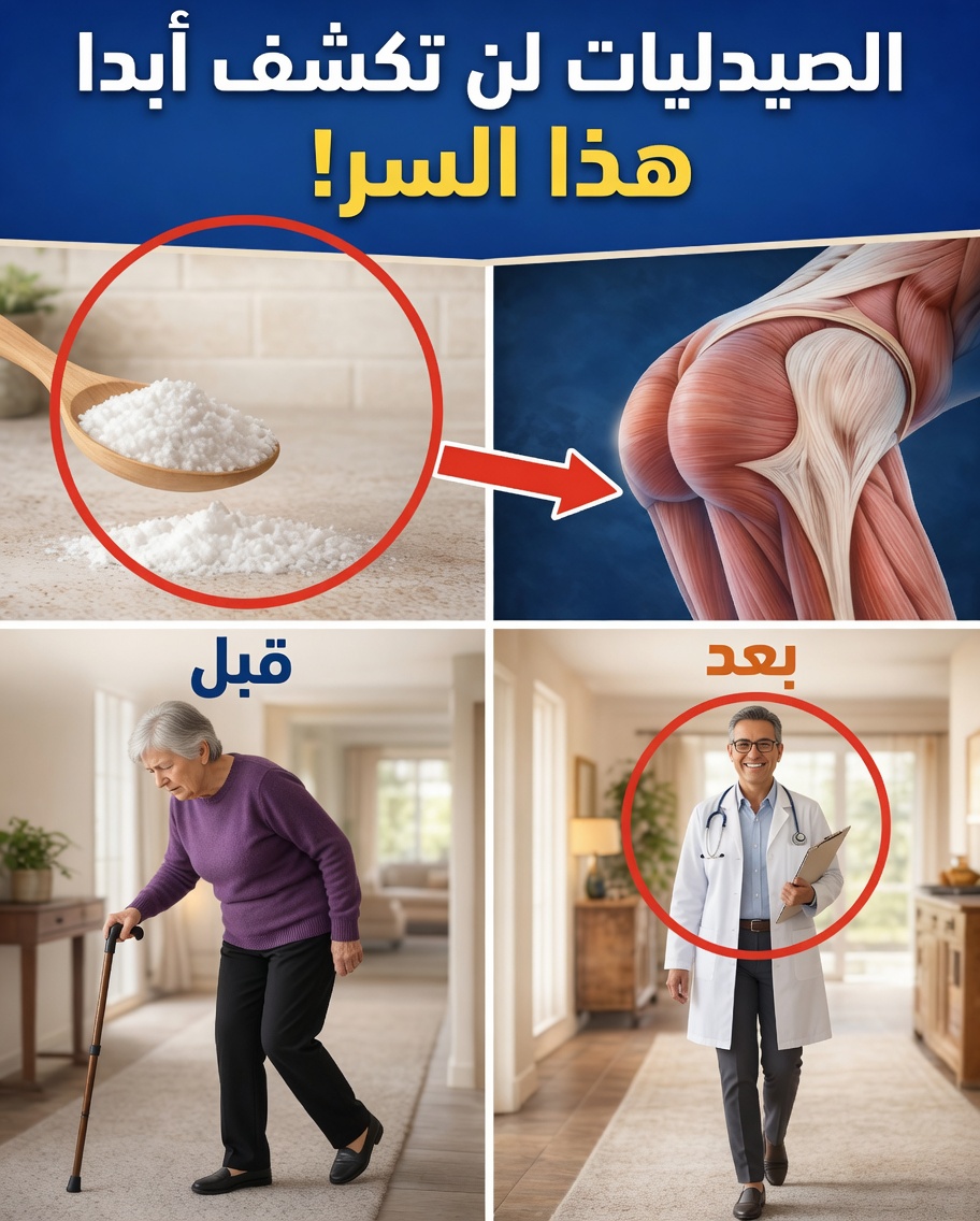أكثر من 60؟ استخدم بيكربونات الصوديوم بهذه الطريقة وشاهد 13 مشكلة صحية تختفي!