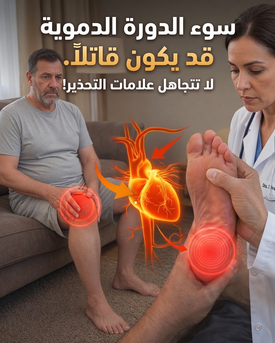 وخز مستمر، أقدام باردة وألم في ربلة الساق… هل هو مجرد تعب أم علامة على مشاكل في الدورة الدموية؟