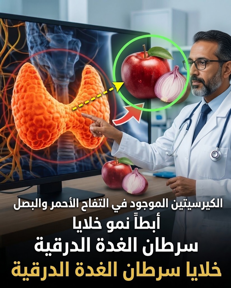 كيف يمكن للأطعمة اليومية مثل التفاح والبصل أن تقدم مؤشرات جديدة لأبحاث سرطان الغدة الدرقية؟