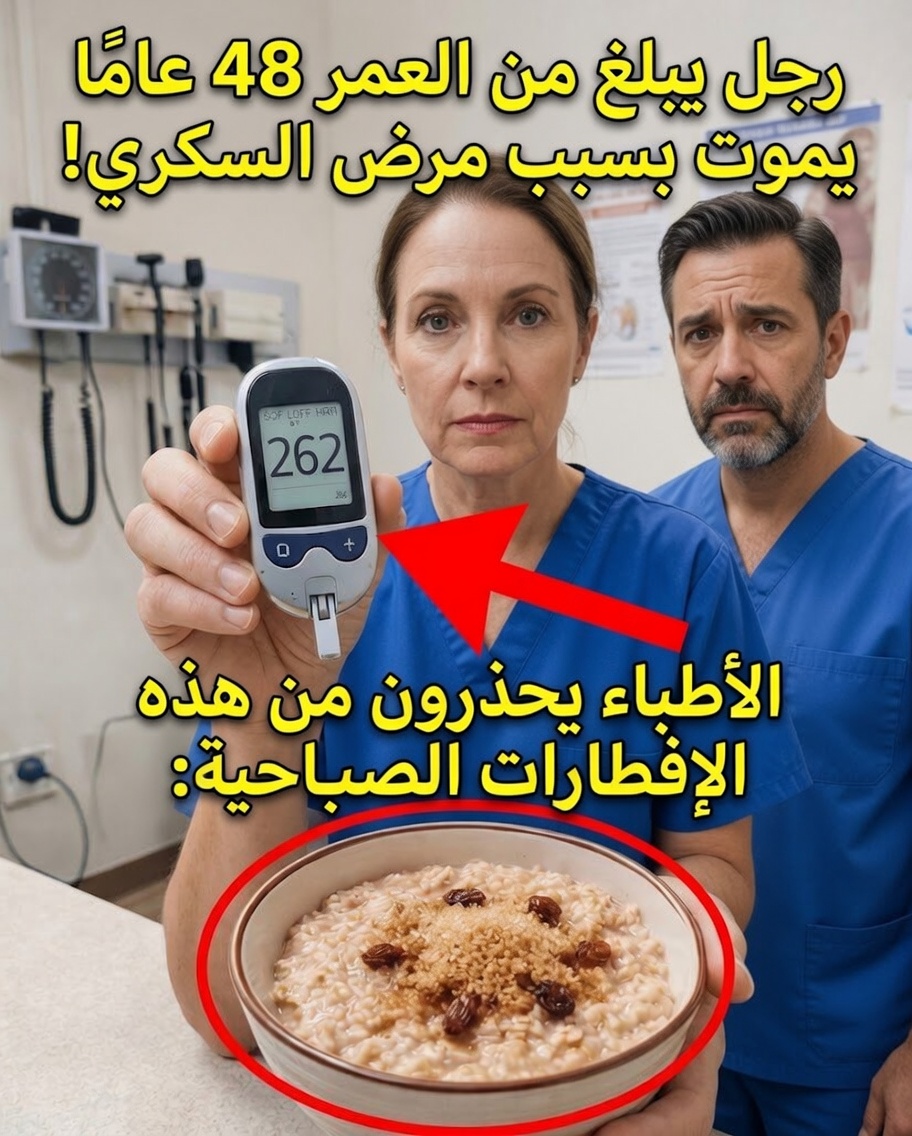 رجل يبلغ من العمر 48 عامًا يتوفى بسبب مضاعفات مرض السكري: أطباء يحذرون من المخاطر الخفية في وجبة الإفطار