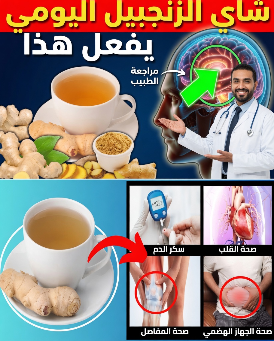10 أسباب قوية لشرب شاي الزنجبيل يوميًا لحيوية طبيعية