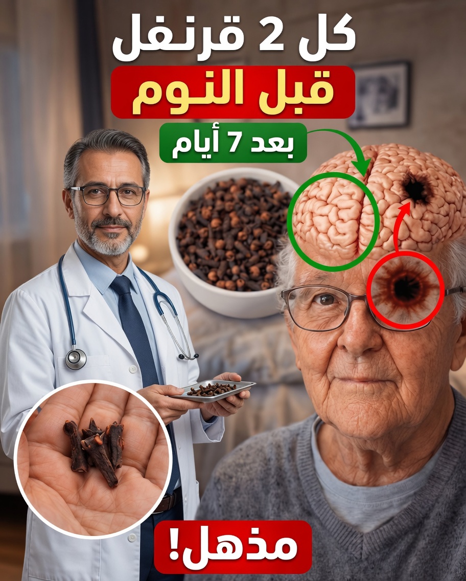 ماذا يحدث إذا تناولت حبتين من القرنفل يوميًا لمدة 7 أيام: التحول المدهش الذي لا يكاد أحد يتحدث عنه