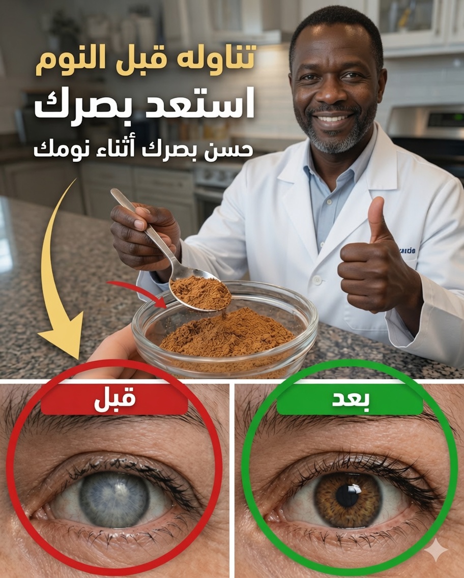 اكتشف عادة تناول ملعقة ليلًا التي يستكشفها البالغون فوق سن الستين لدعم الرؤية بشكل طبيعي