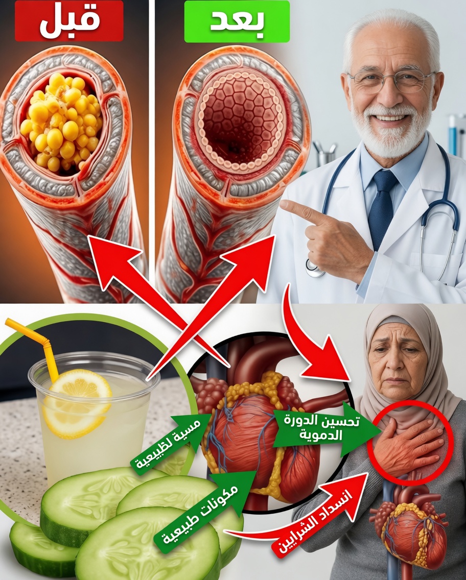 هل تجاوزتَ الستين؟ قد يساعد هذا الثنائي البسيط من المشروبات اليومية على دعم شرايين أنظف بشكل طبيعي