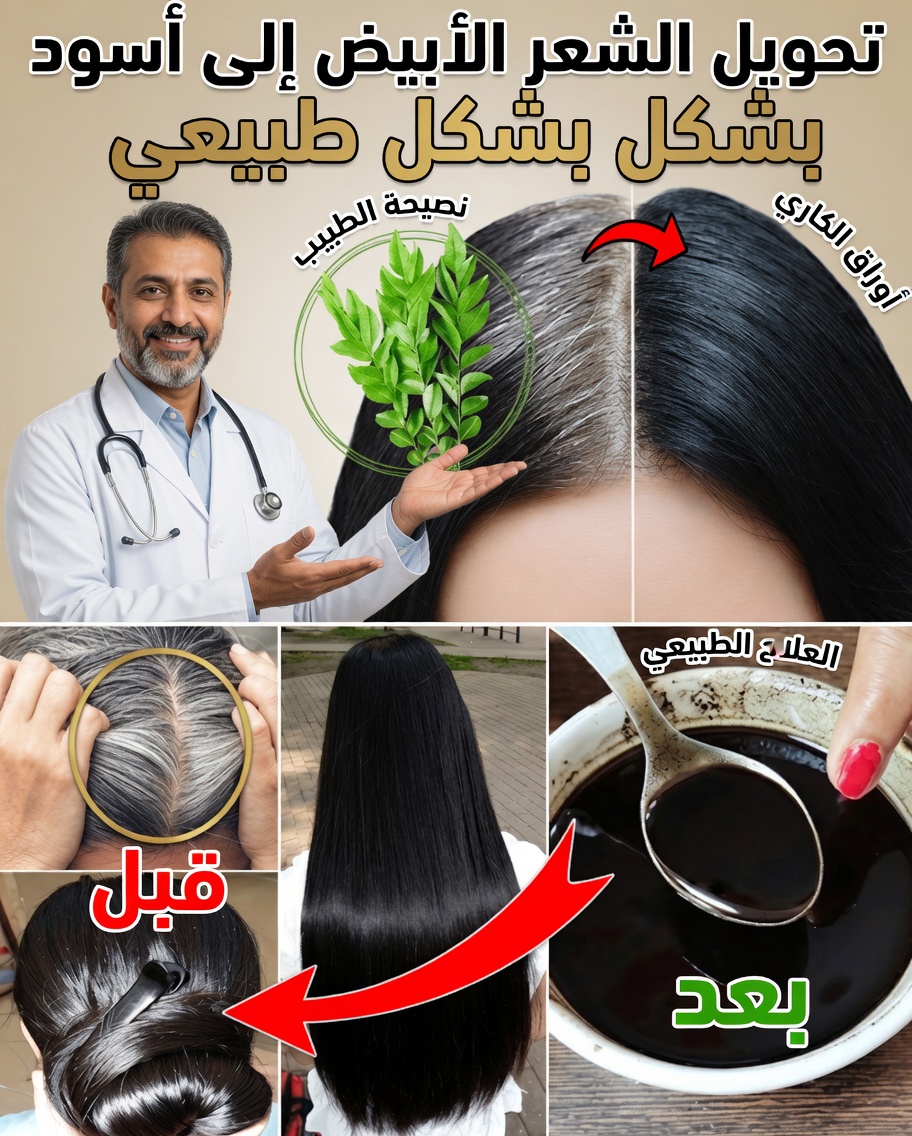 من الشيب إلى شعر داكن طبيعي في دقائق معدودة: 8 علاجات فعّالة يمكنك تجربتها اليوم