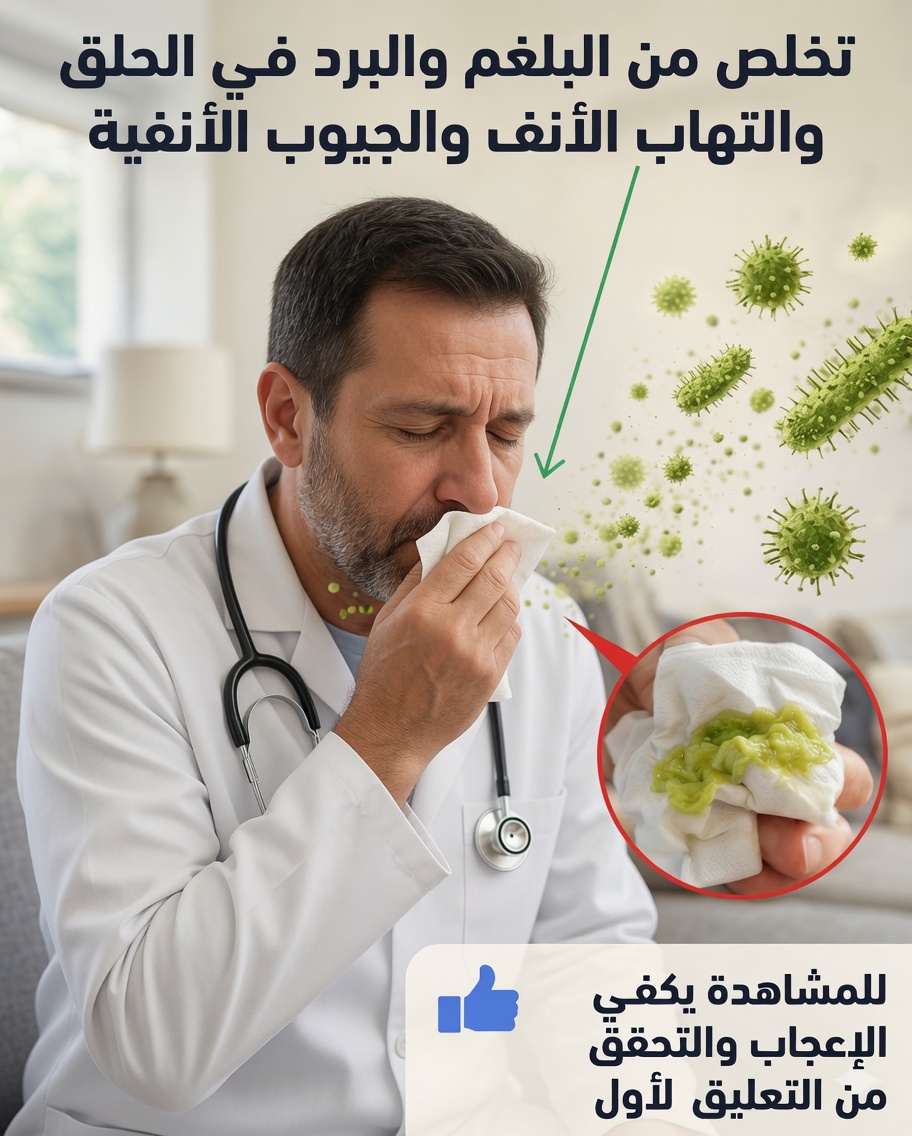 15 علاجًا منزليًا قويًا للتخلص من المخاط والبلغم والتهاب الأنف طبيعيًا