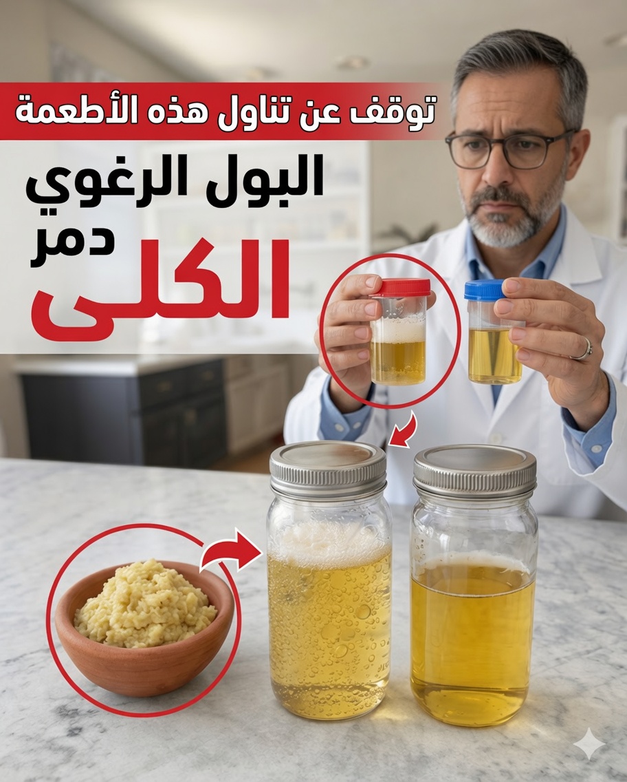 توقف عن تناول هذه الأطعمة الستة التي قد تزيد من البروتين في البول وتضر بصحة الكلى