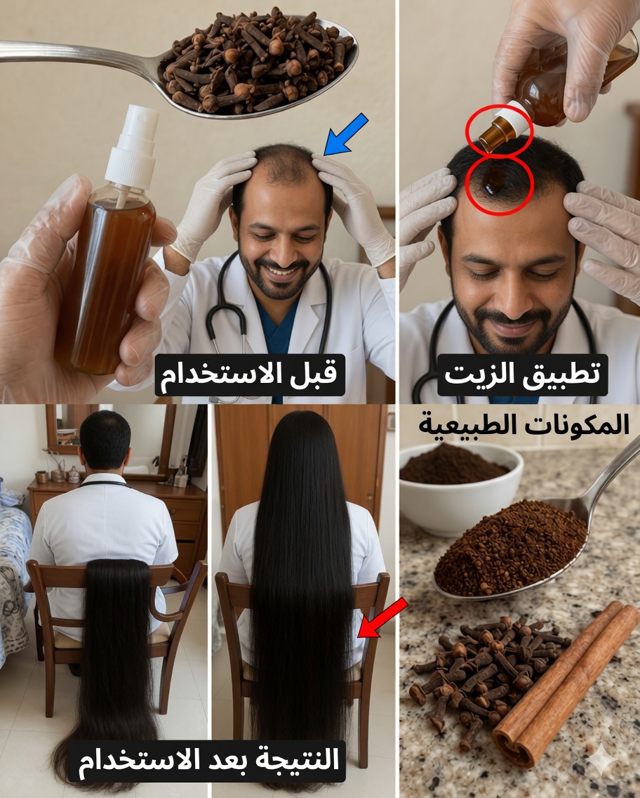 قرنفل هندي لنمو الشعر: احصلي على شعر أطول وأكثر كثافة بقوة ماء القرنفل