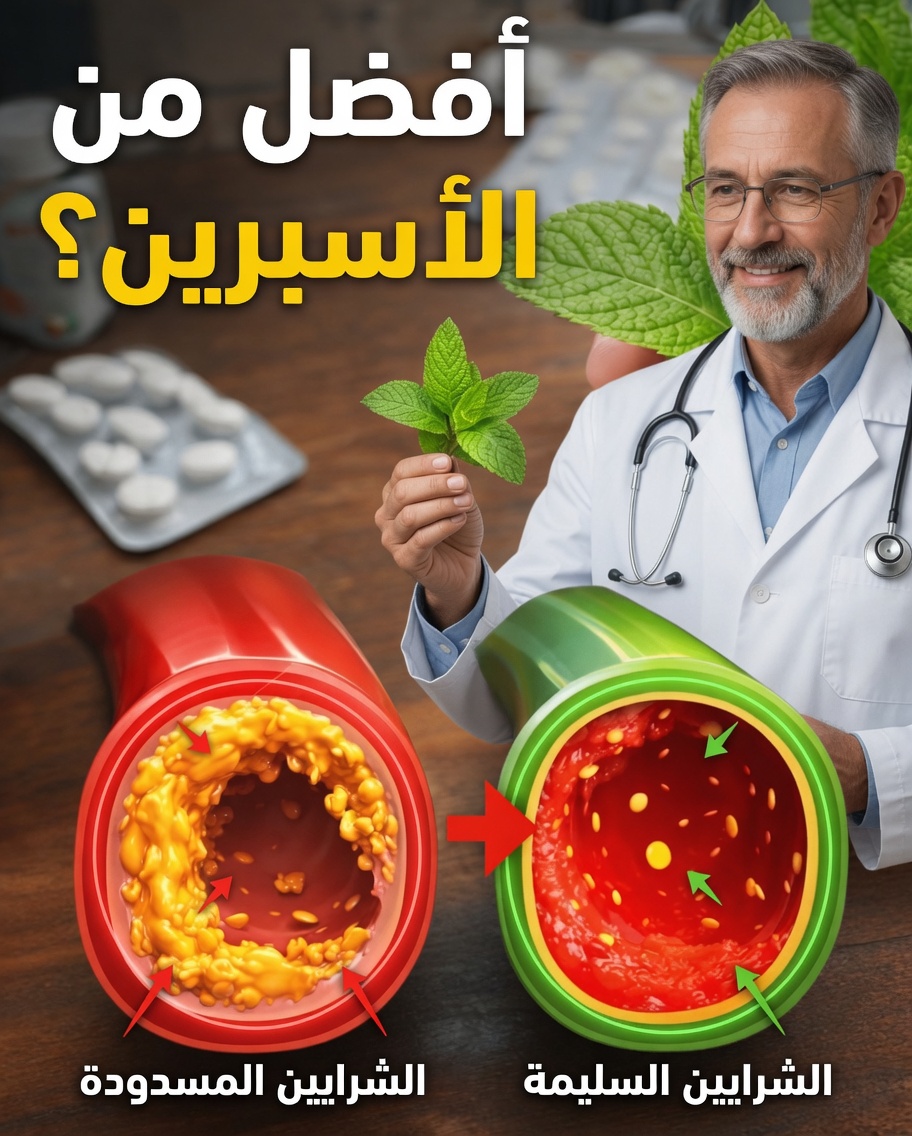 ودّع الشرايين المسدودة بهذه العلاجات الطبيعية القوية (أفضل من الأسبرين!)