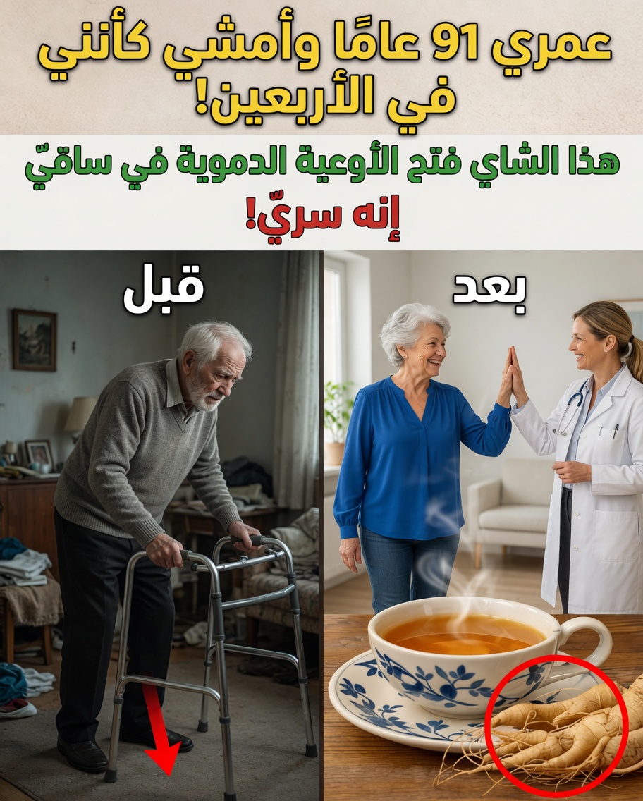 أكثر من 60؟ اشرب هذه الأنواع الثلاثة من الشاي لإعادة بناء العضلات والعودة إلى المشي بقوة