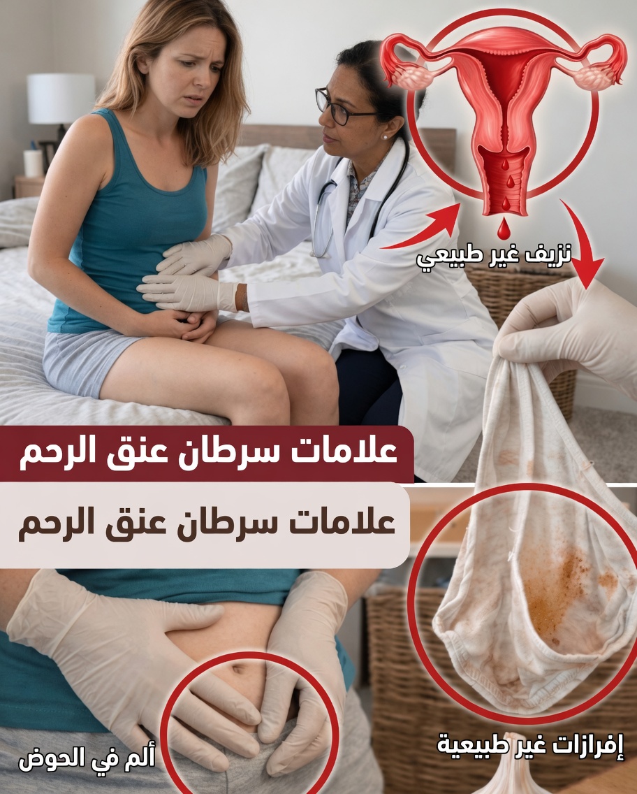 9 علامات مبكرة لسرطان عنق الرحم تتجاهلها الكثير من النساء – لا تتجاهلي هذه الأعراض