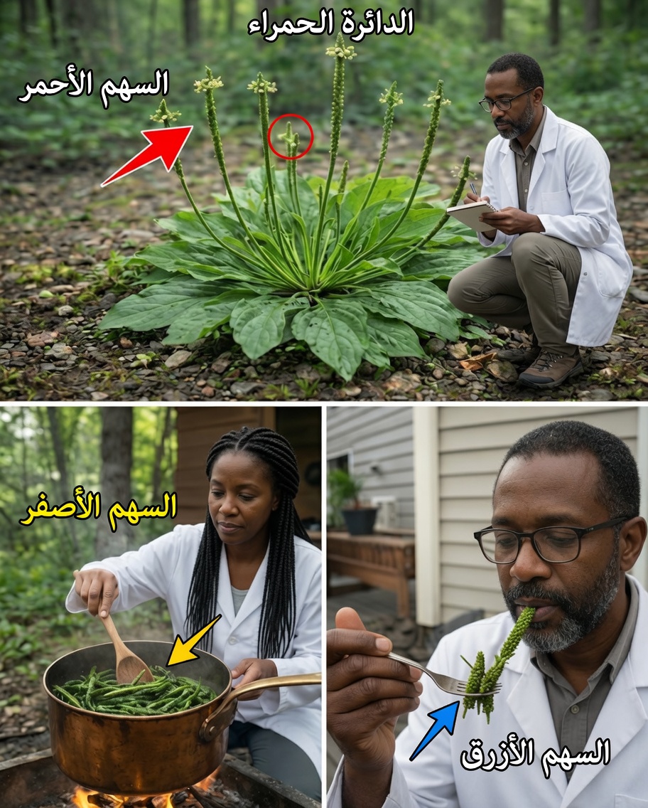 النبتة التي تدوس عليها كل يوم قد تكون من أعظم العلاجات الطبيعية: لسان الحمل (Plantago major)